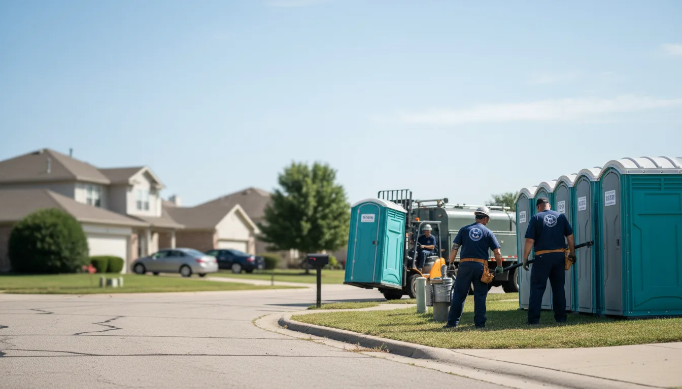 Porta Potty Rental in Hoxie, KS near me